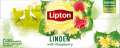 Bylinný čaj Lipton - lípa a malina, 20x 0,9 g