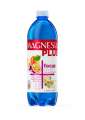 Minerální voda Magnesia Plus - Focus, meruňka, marakuja, ženšen, jemně perlivá, 6x 0,7 l