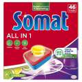 Tablety do myčky Somat - All in 1, lemon, 46 ks