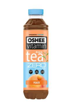 Vitamínový čaj OSHEE - broskev Zero, 6x 555 ml