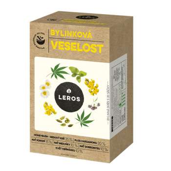 Bylinný čaj Leros - Bylinková Veselost, 20x 1,8 g