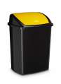 Opadkový koš na tříděný odpad CEP - žlutý, 50 l