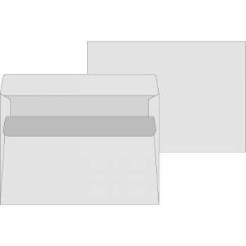 Obálky C5 - samolepicí, recyklované, šedé, 1 000 ks