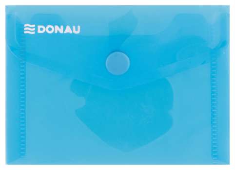 Zakládací pouzdro s drukem Donau - A7, 180 mic, modré, 1 ks