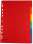 Prešpánové rozlišovače Donau - A4, barevné, 6 listů
