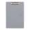 Psací podložka s klipem Pastelini - A4 , šedá