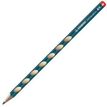 Grafitová tužka STABILO EASYgraph S - bez pryže, HB P, petrolejová