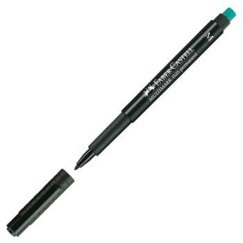 Permanentní popisovač Faber-Castell Multimark 1525 M - černý