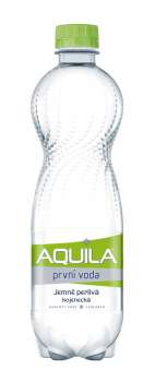 Pramenitá voda  Aquila aqualinea - jemně perlivá, 12x 0,5 l