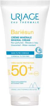 DÁREK: Opalovací krém Uriage Bariesun Mineral Cream SPF50+ 100 ml