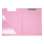Uzavíratelná psací podložka s klipem Pastelini - A4 , růžová