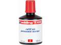 Náhradní permanentní inkoust Edding T100 - 100 ml, červený