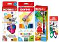 DÁREK: Balíček školních potřeb s překvapením - vodové barvy, nůžky, plastelína a pastelky