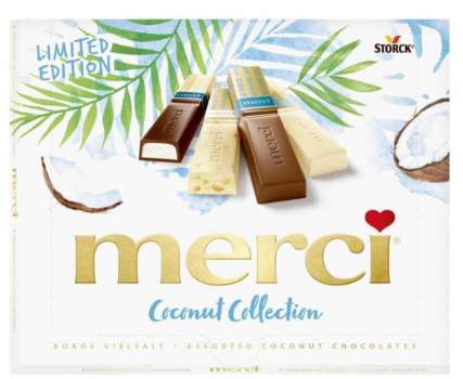 DÁREK: Čokoláda Mercii Finest Selection Coconut Collection 250g