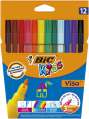 Dětské fixy Bic VISA - sada 12 barev