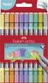 Oboustranné fixy Faber-Castell - sada 10 pastelových barev