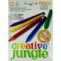 Voskovky Creative Jungle - plastové, 12 ks