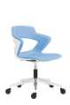 Konferenční židle Aoki Alu - sv.modrá