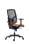 Kancelářská židle Skill - synchro, červenooranžová