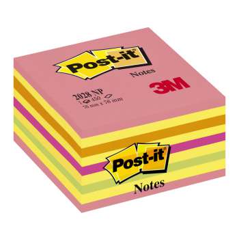 Samolepící bloček Post-it - 76 x 76 mm, lolipop, 450 lístků