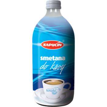 Smetana do kávy Kapucín, 10 % tuku, 500 g