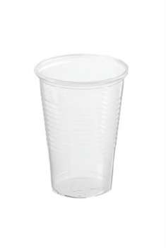 Plastové kelímky - 200 ml, čiré, 100 ks