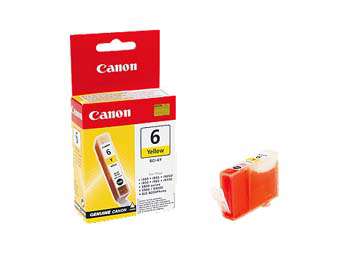 Cartridge Canon BCI-6Y - žlutá