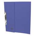 Závěsné papírové rychlovazače HIT Office - A4, půlená přední strana, modré, 50 ks