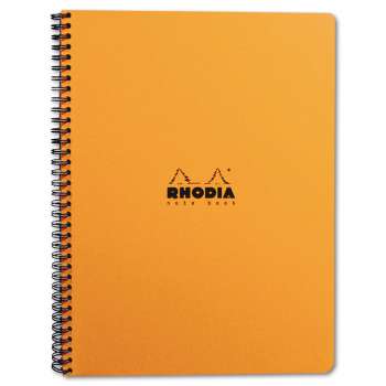 Kroužkový blok Rhodia Notebook A4+, linkovaný - 80 listů