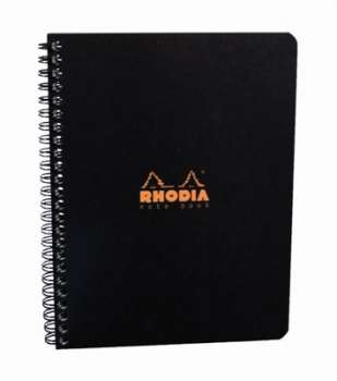 Kroužkový blok Rhodia Notebook A5+, linkovaný - 80 listů