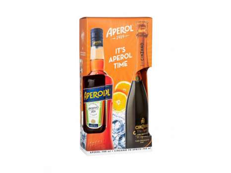 Aperol + Cinzano Pro-Spritz, Gift Box