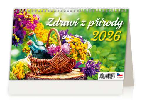 Stolní kalendář 2026 Zdraví z přírody