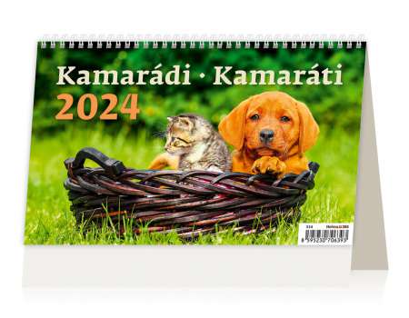 Stolní kalendář 2024 Kamarádi