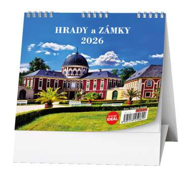 Stolní kalendář 2026 Hrady a zámky