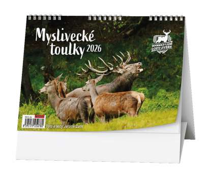 Stolní kalendář 2026 Myslivecké toulky