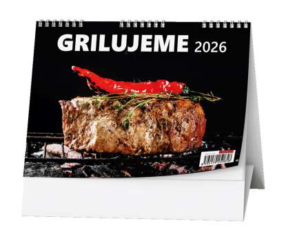 Stolní kalendář 2026 Grilujeme