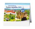 Stolní kalendář 2025 Poznáváme Českou republiku