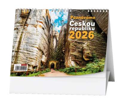 Stolní kalendář 2026 Poznáváme Českou republiku