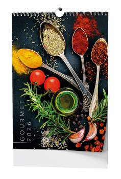 Nástěnný kalendář 2026 Gourmet