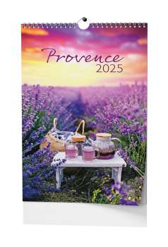 Nástěnný kalendář 2025 Provence