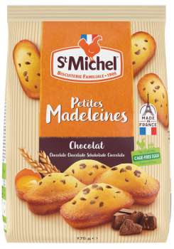 DÁREK: St Michel Mini Madlenky s kousky čokolády 175g