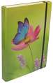 Box na spisy a sešity - A4, 4 cm, motýl