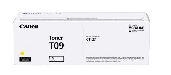 Toner Canon T09 - žlutá