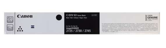 Toner Canon C-EXV63, černý