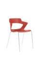 Konferenční židle Aoki - cihlově červená