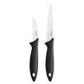 Kuchyňské nože Fiskars - nerez, sada, 11 a 7 cm, 2 ks