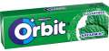 Žvýkačky Orbit - Spearmint, 10 dražé, 14 g