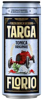 Limonáda Targa Florio - tonic, originál, plech, 24x 0,33 l