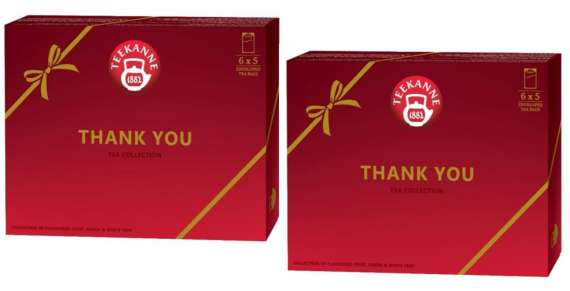 Elegantní kolekce čajů Teekanne Thank You