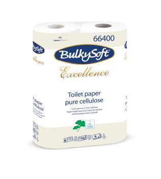 Toaletní papír Bulkysof- excellence, 4vrstvý,6rolí